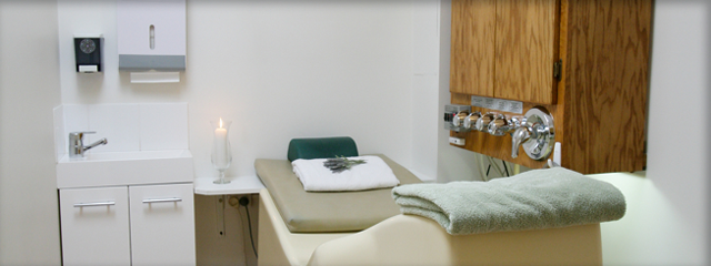 Colon Hydrotherapy room at WellandTruly